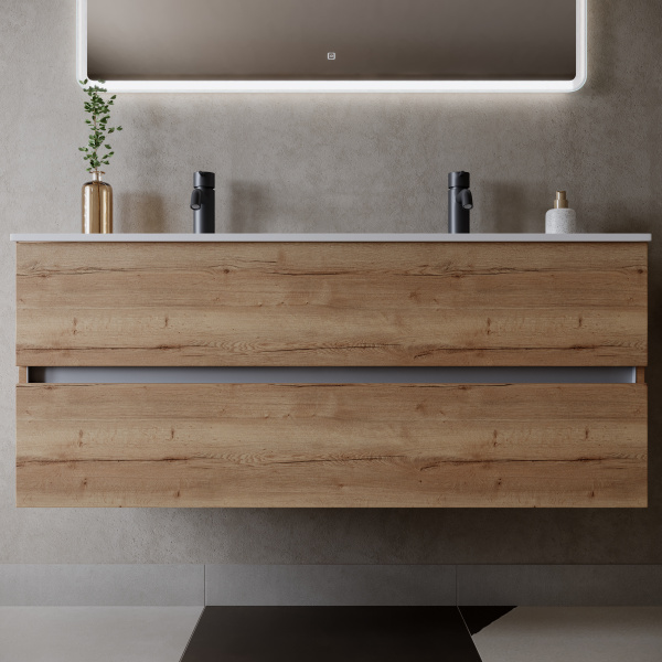 Тумба под раковину Sancos  Urban UR120-2EG дуб галифакс натуральный